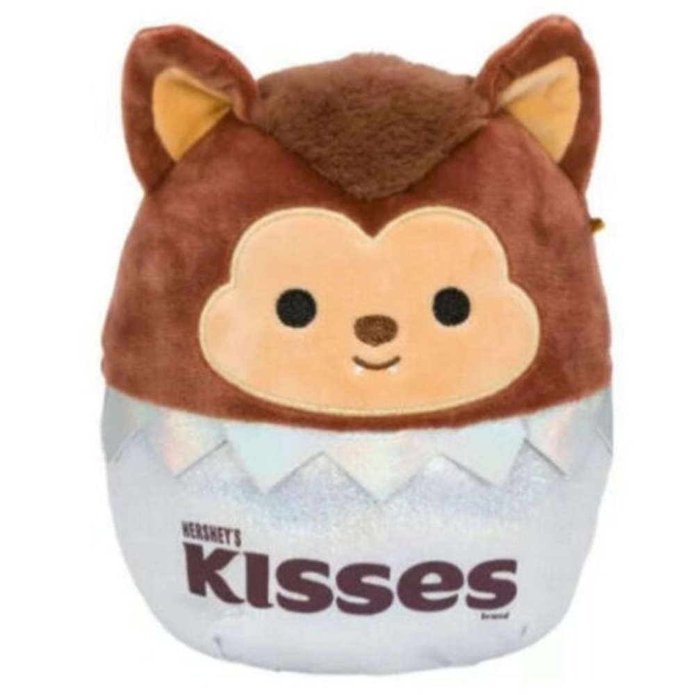 Squishmallows x Hershey Halloween 7” Lyca The Werewolf Kisses Candy Plush Toy